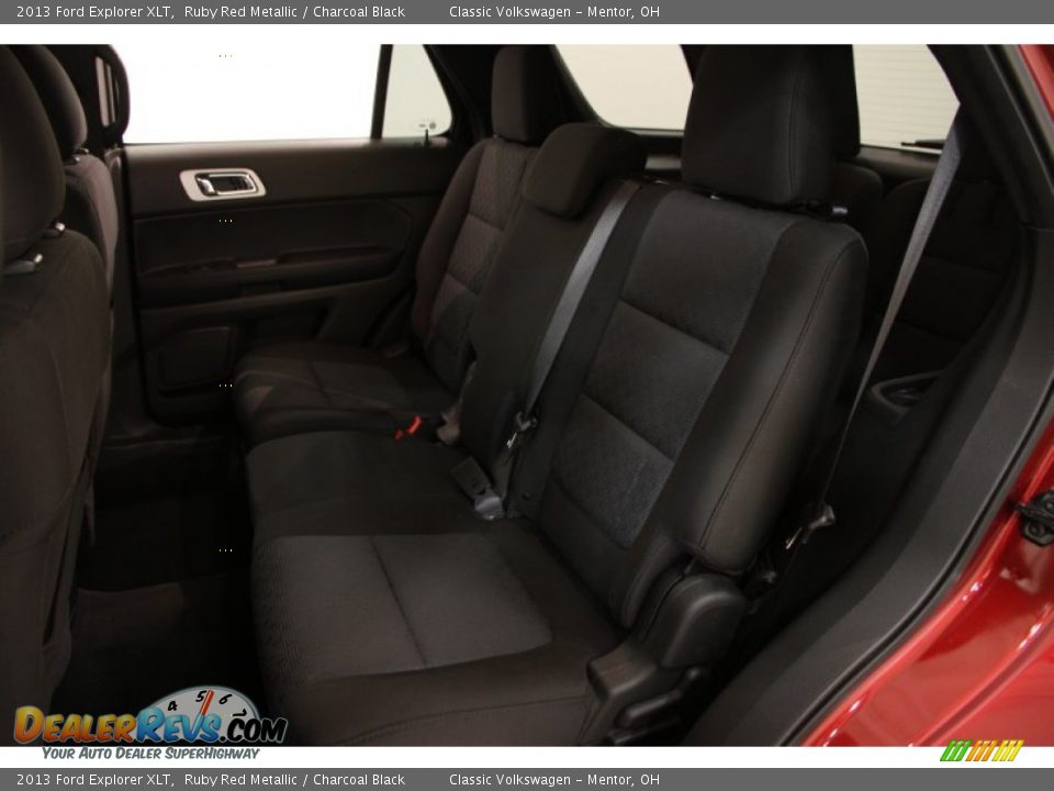 2013 Ford Explorer XLT Ruby Red Metallic / Charcoal Black Photo #15