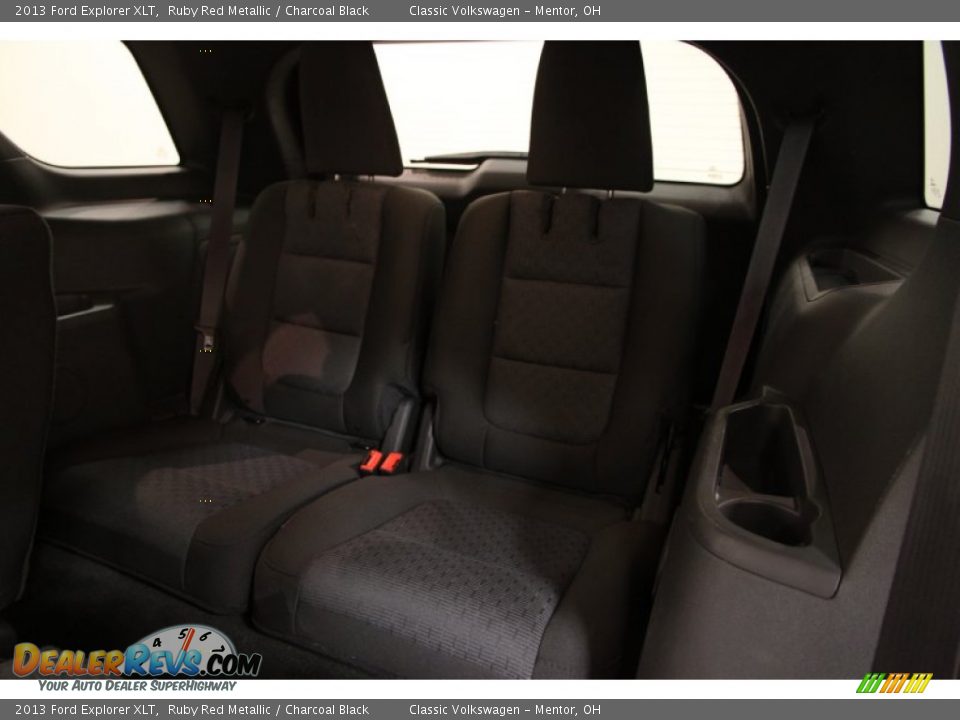 2013 Ford Explorer XLT Ruby Red Metallic / Charcoal Black Photo #16
