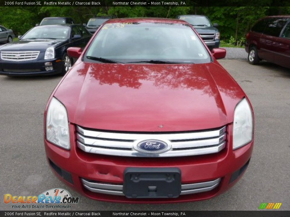 2006 Ford Fusion SE Redfire Metallic / Charcoal Black Photo #6