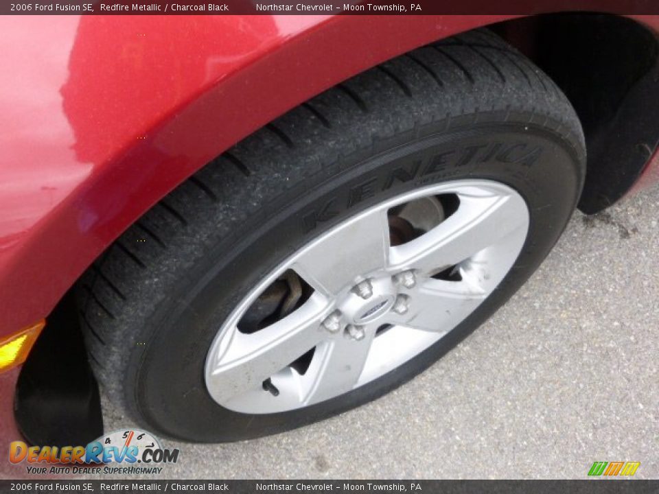 2006 Ford Fusion SE Redfire Metallic / Charcoal Black Photo #7