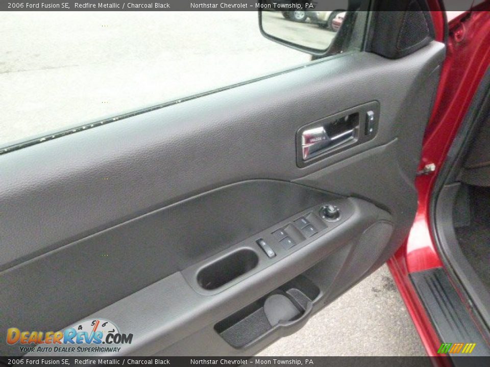 2006 Ford Fusion SE Redfire Metallic / Charcoal Black Photo #11