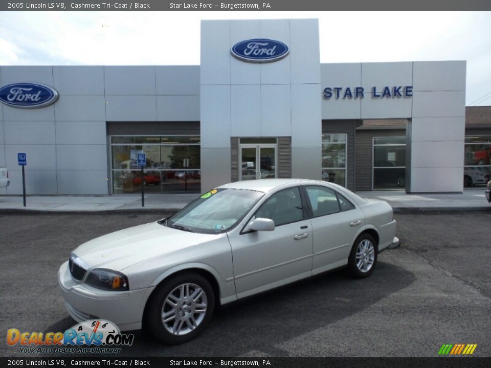 2005 Lincoln LS V8 Cashmere Tri-Coat / Black Photo #1