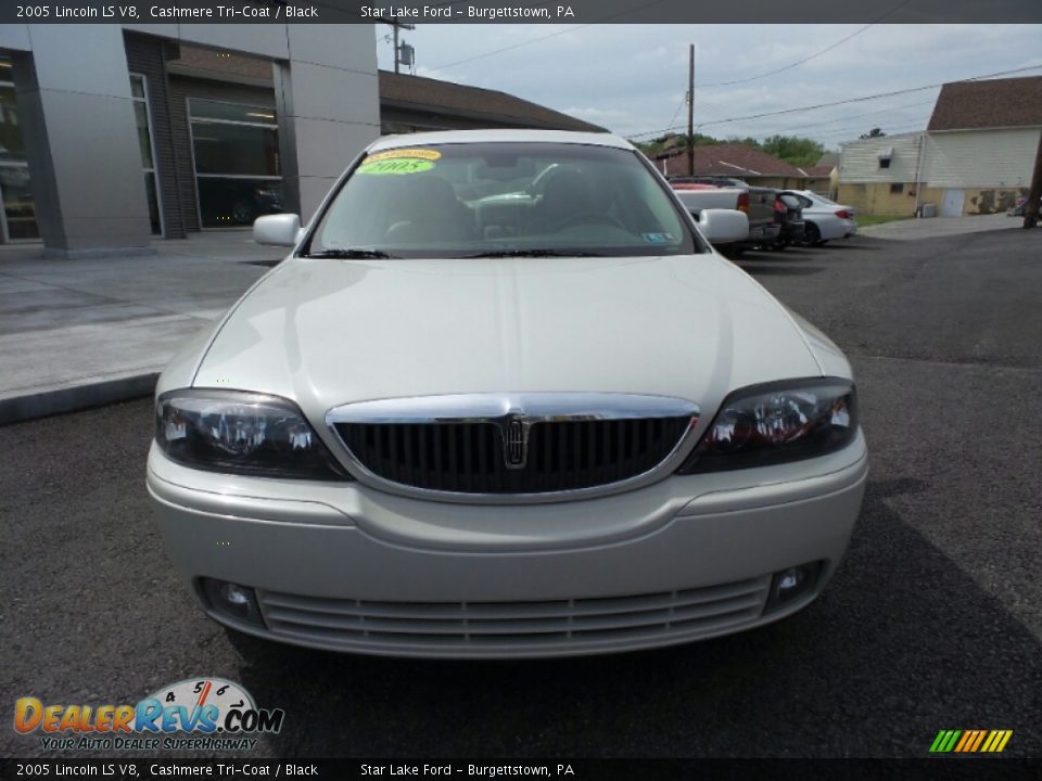 2005 Lincoln LS V8 Cashmere Tri-Coat / Black Photo #6