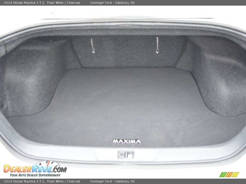2014 Nissan Maxima 3.5 S Pearl White / Charcoal Photo #14