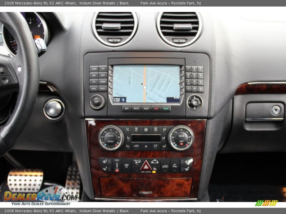 2008 Mercedes-Benz ML 63 AMG 4Matic Iridium Silver Metallic / Black Photo #19