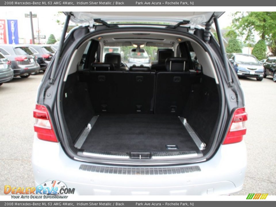 2008 Mercedes-Benz ML 63 AMG 4Matic Iridium Silver Metallic / Black Photo #24