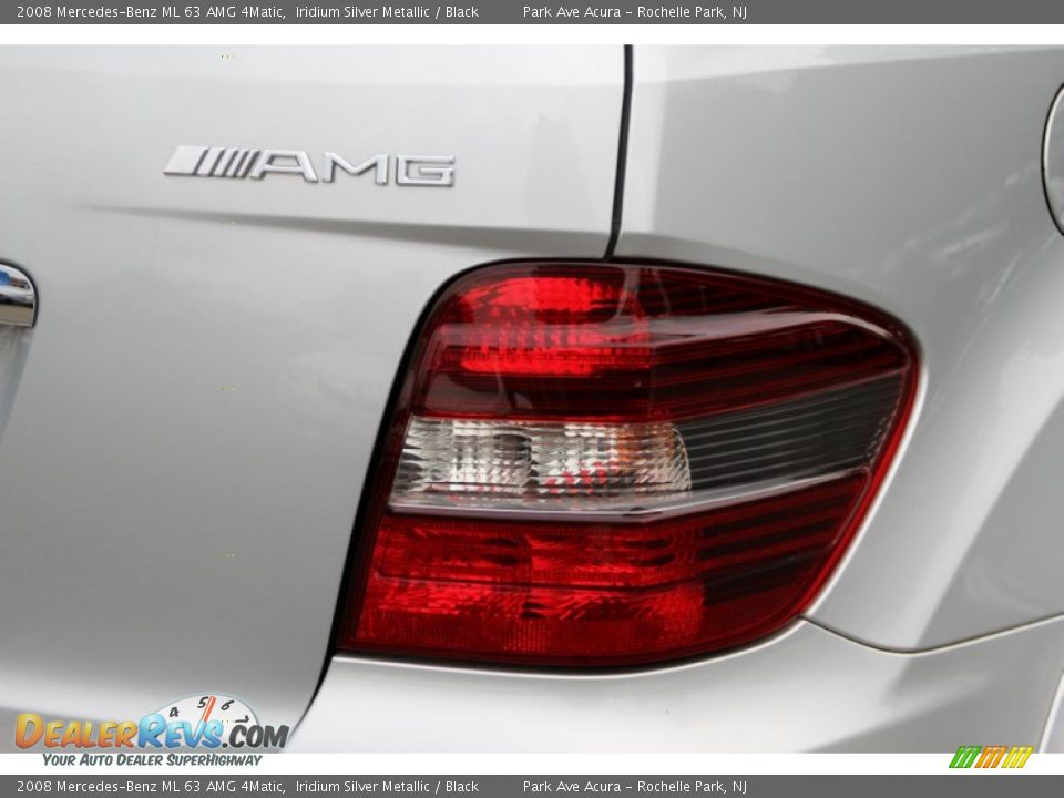 2008 Mercedes-Benz ML 63 AMG 4Matic Iridium Silver Metallic / Black Photo #25