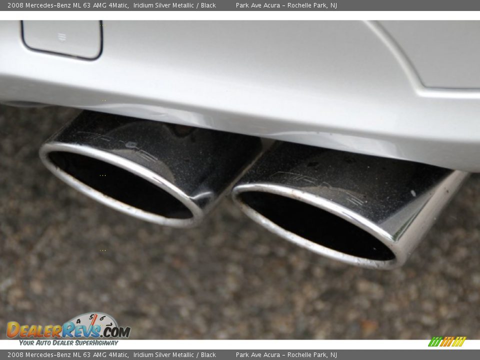 2008 Mercedes-Benz ML 63 AMG 4Matic Iridium Silver Metallic / Black Photo #26