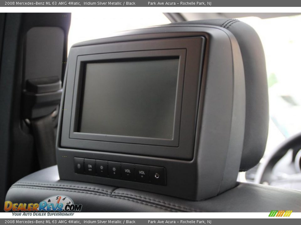 2008 Mercedes-Benz ML 63 AMG 4Matic Iridium Silver Metallic / Black Photo #29