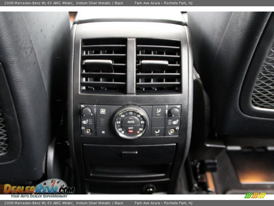 2008 Mercedes-Benz ML 63 AMG 4Matic Iridium Silver Metallic / Black Photo #31