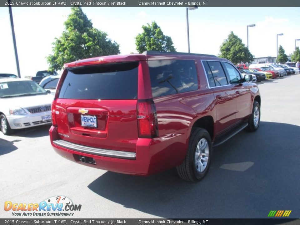 2015 Chevrolet Suburban LT 4WD Crystal Red Tintcoat / Jet Black Photo #6