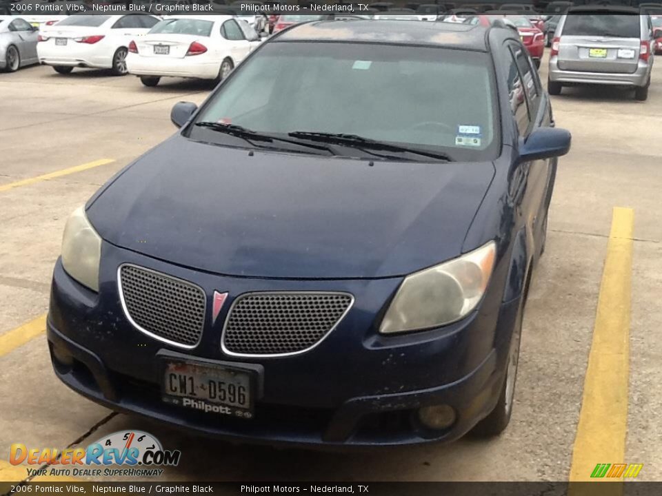 2006 Pontiac Vibe Neptune Blue / Graphite Black Photo #1