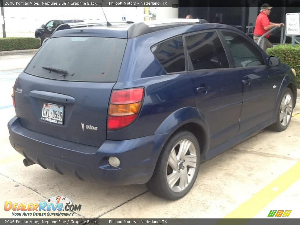 2006 Pontiac Vibe Neptune Blue / Graphite Black Photo #2
