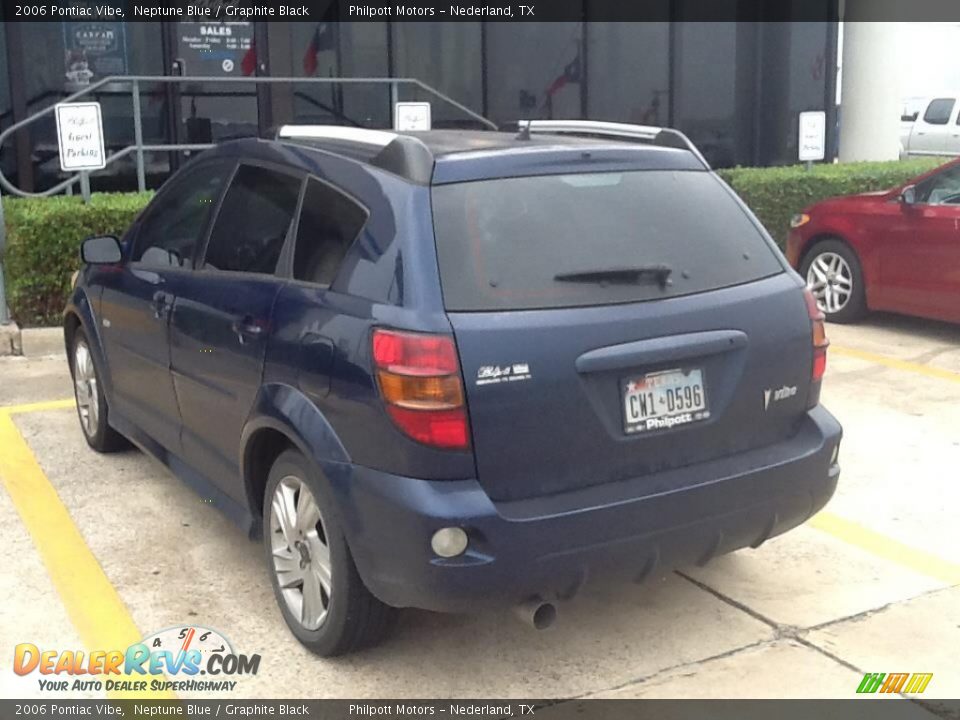2006 Pontiac Vibe Neptune Blue / Graphite Black Photo #4