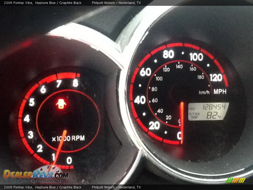 2006 Pontiac Vibe Neptune Blue / Graphite Black Photo #8