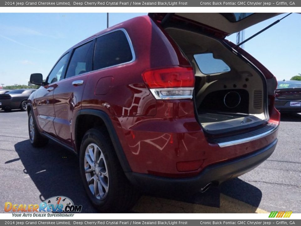 2014 Jeep Grand Cherokee Limited Deep Cherry Red Crystal Pearl / New Zealand Black/Light Frost Photo #15