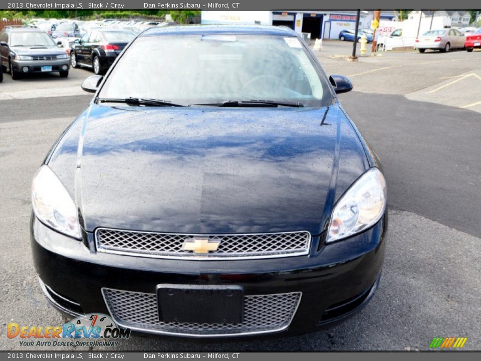 2013 Chevrolet Impala LS Black / Gray Photo #2