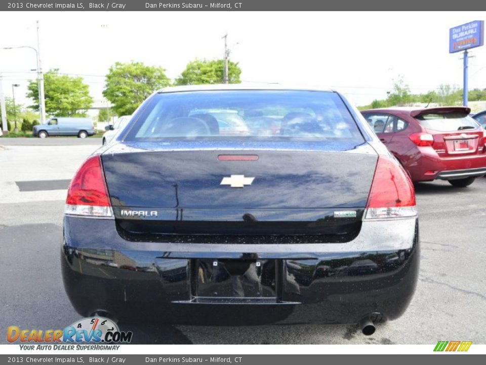 2013 Chevrolet Impala LS Black / Gray Photo #7