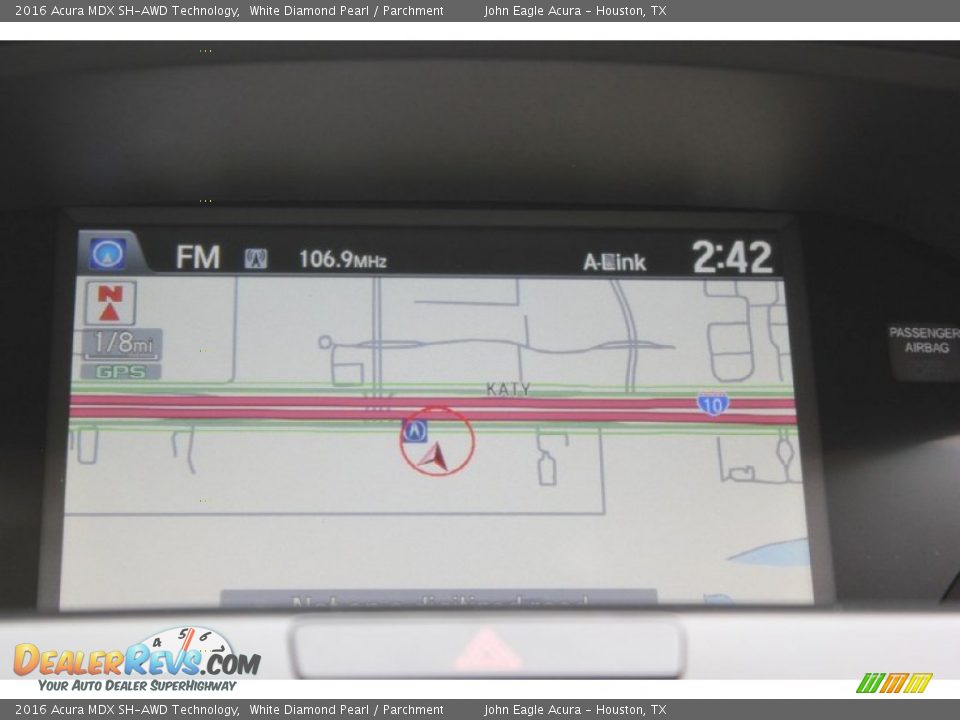 2016 Acura MDX SH-AWD Technology White Diamond Pearl / Parchment Photo #32