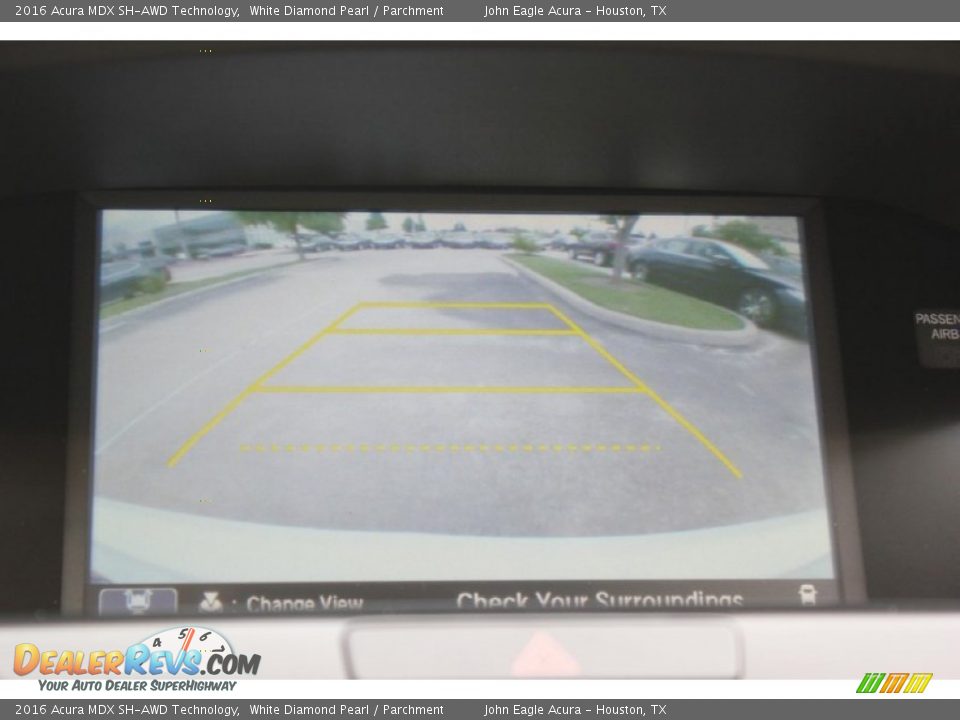 2016 Acura MDX SH-AWD Technology White Diamond Pearl / Parchment Photo #33