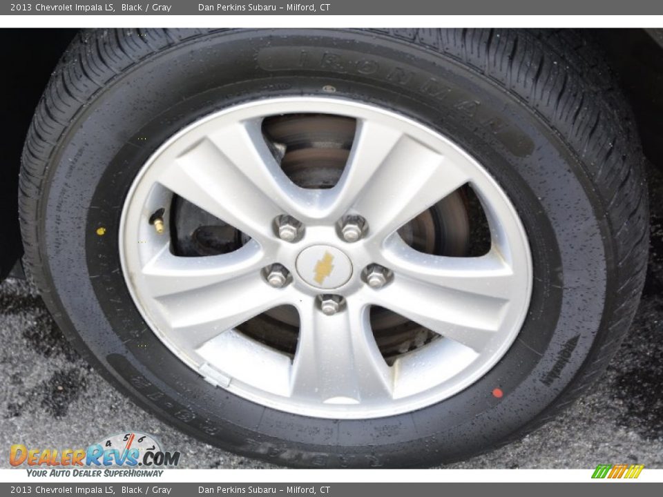 2013 Chevrolet Impala LS Black / Gray Photo #23