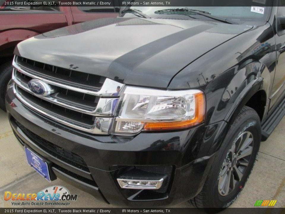 2015 Ford Expedition EL XLT Tuxedo Black Metallic / Ebony Photo #9