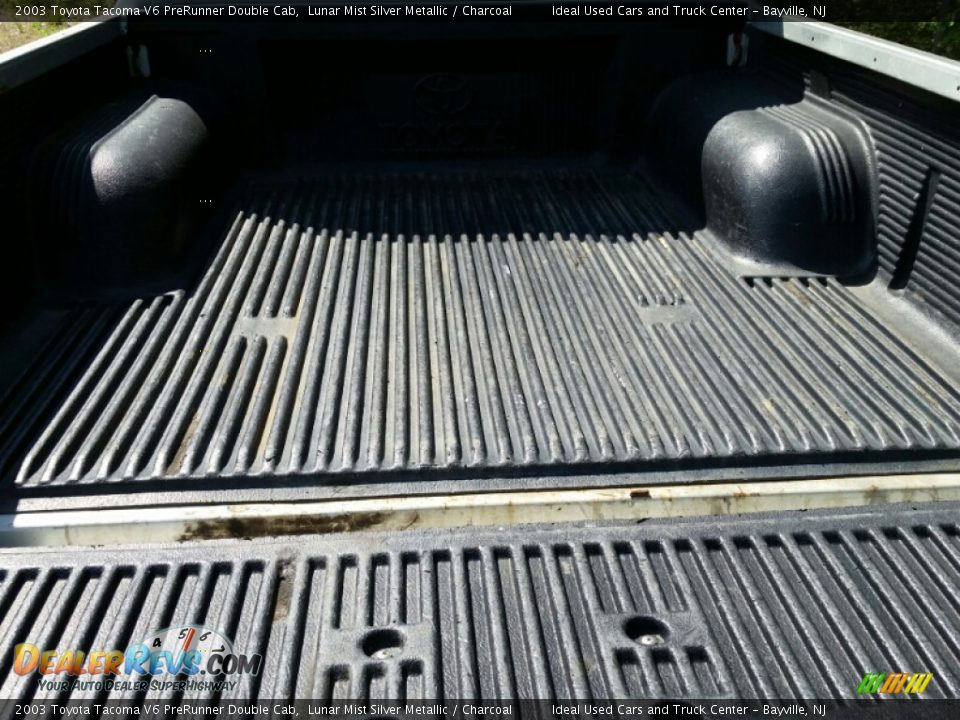 2003 Toyota Tacoma V6 PreRunner Double Cab Lunar Mist Silver Metallic / Charcoal Photo #9