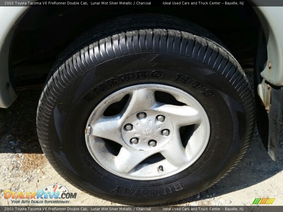 2003 Toyota Tacoma V6 PreRunner Double Cab Lunar Mist Silver Metallic / Charcoal Photo #27