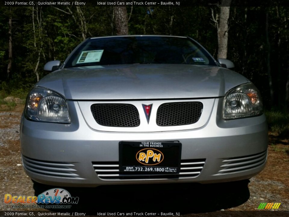 2009 Pontiac G5 Quicksilver Metallic / Ebony Photo #2