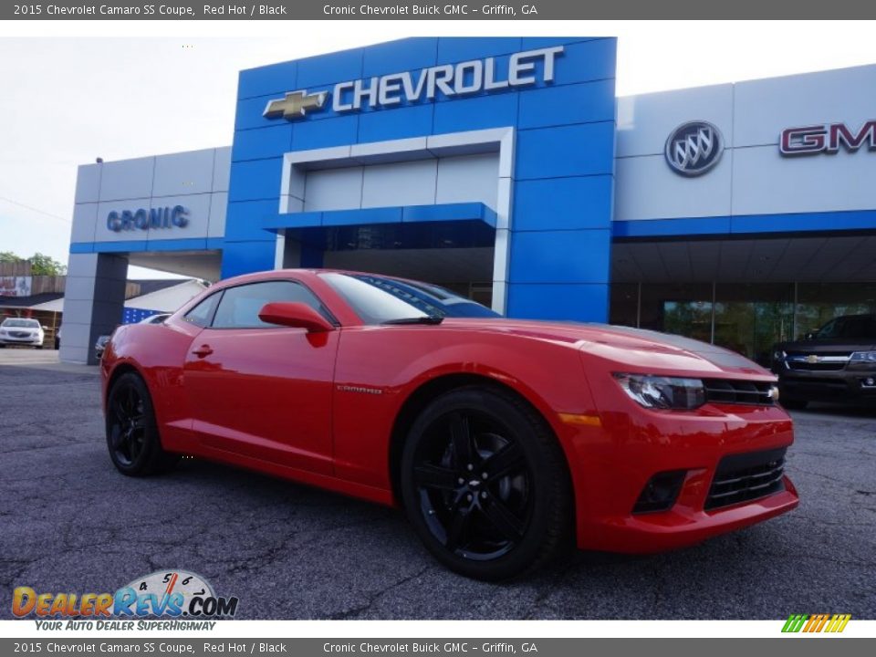 2015 Chevrolet Camaro SS Coupe Red Hot / Black Photo #1