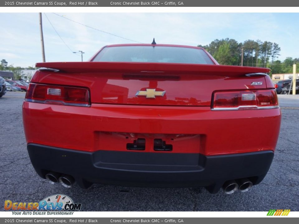 2015 Chevrolet Camaro SS Coupe Red Hot / Black Photo #6