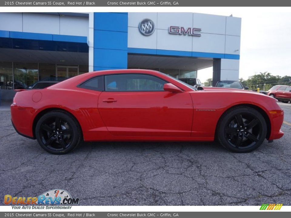 2015 Chevrolet Camaro SS Coupe Red Hot / Black Photo #8