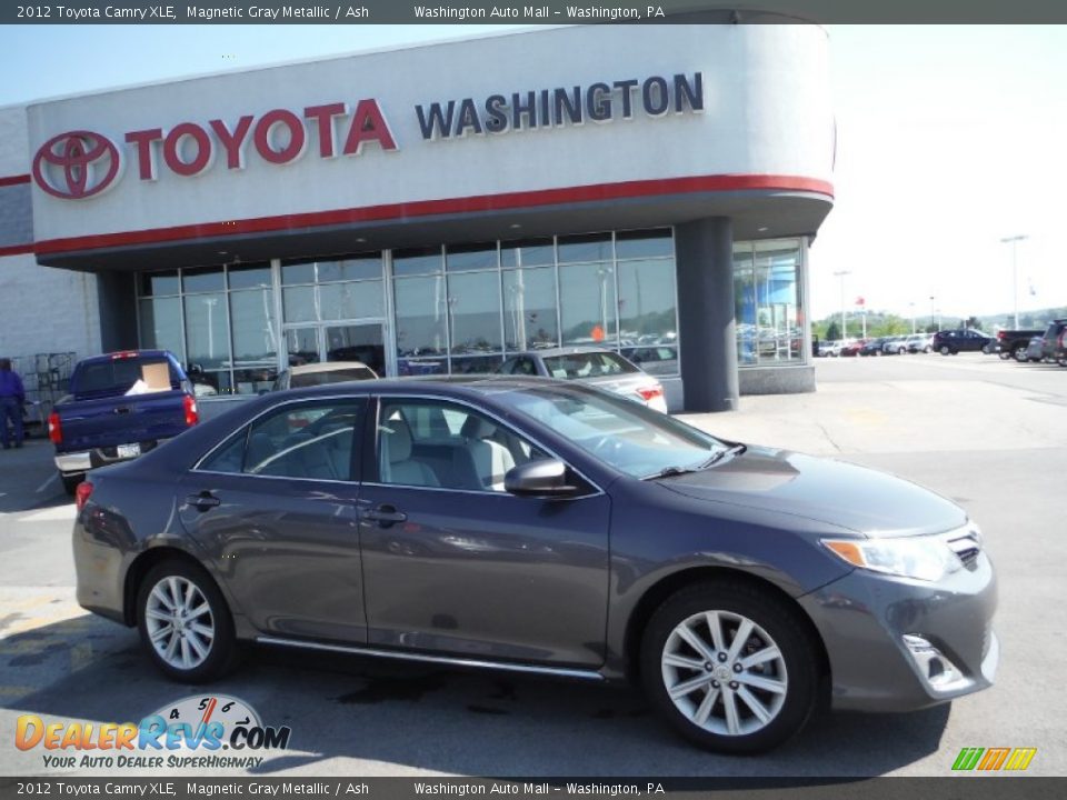 2012 Toyota Camry XLE Magnetic Gray Metallic / Ash Photo #2