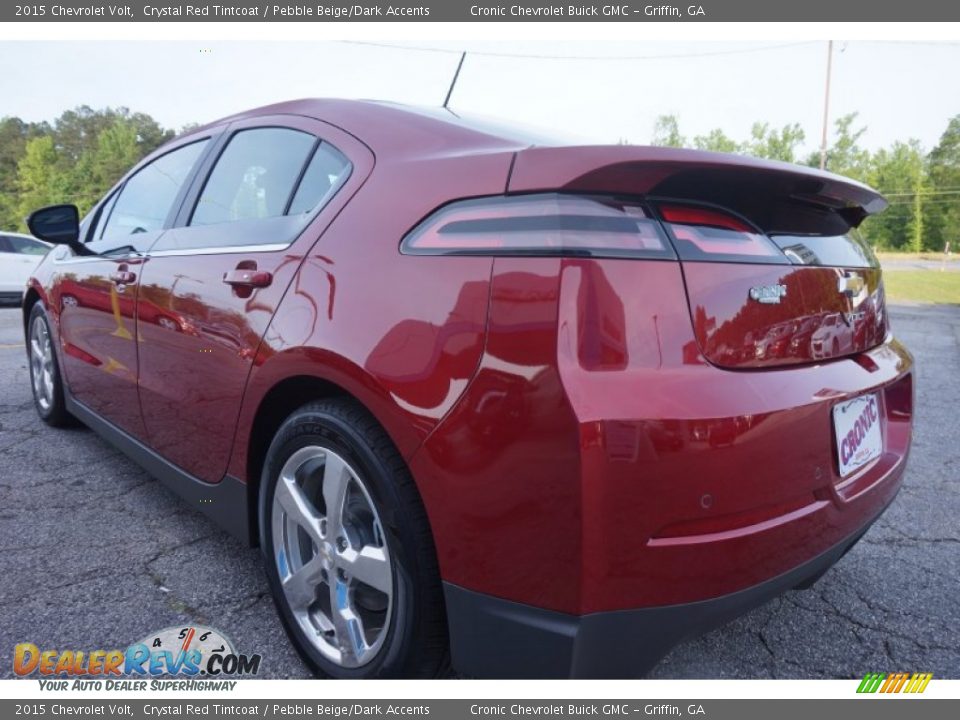 2015 Chevrolet Volt Crystal Red Tintcoat / Pebble Beige/Dark Accents Photo #5