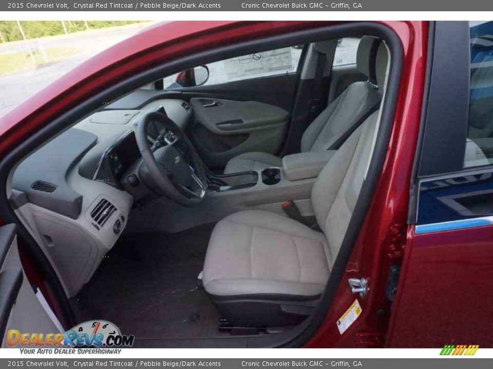 2015 Chevrolet Volt Crystal Red Tintcoat / Pebble Beige/Dark Accents Photo #9