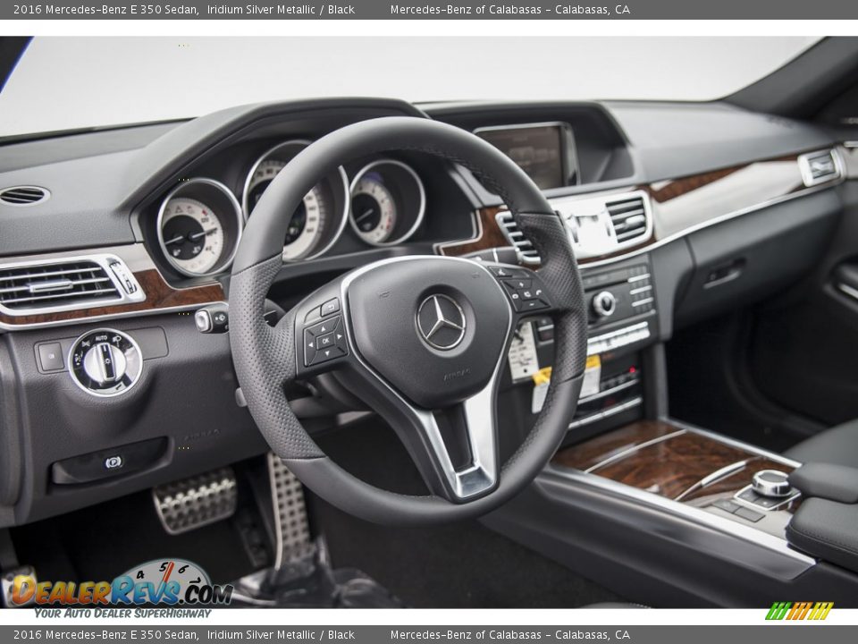 2016 Mercedes-Benz E 350 Sedan Iridium Silver Metallic / Black Photo #6