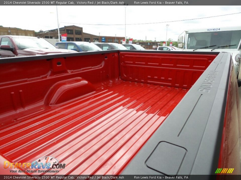 2014 Chevrolet Silverado 1500 WT Regular Cab Victory Red / Jet Black/Dark Ash Photo #12