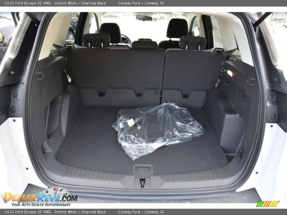 2015 Ford Escape SE 4WD Oxford White / Charcoal Black Photo #15