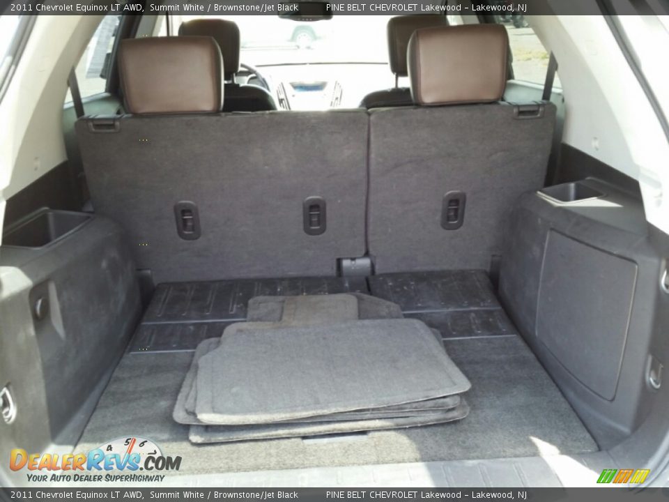 2011 Chevrolet Equinox LT AWD Summit White / Brownstone/Jet Black Photo #9
