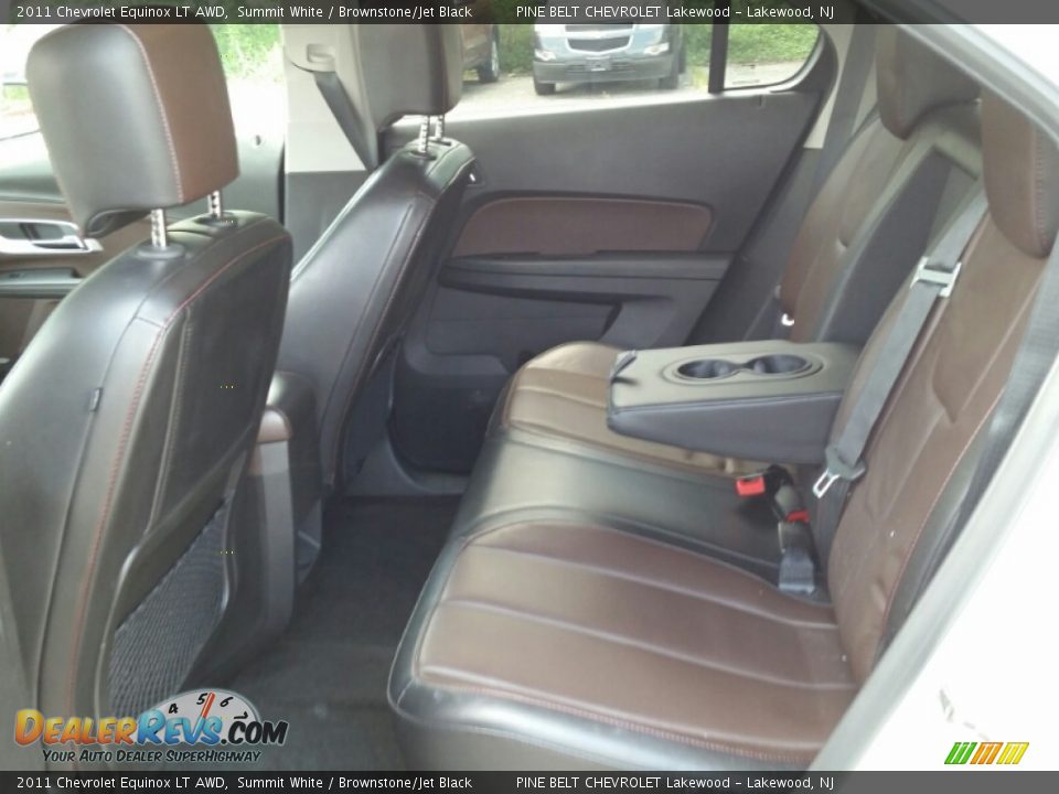 2011 Chevrolet Equinox LT AWD Summit White / Brownstone/Jet Black Photo #13