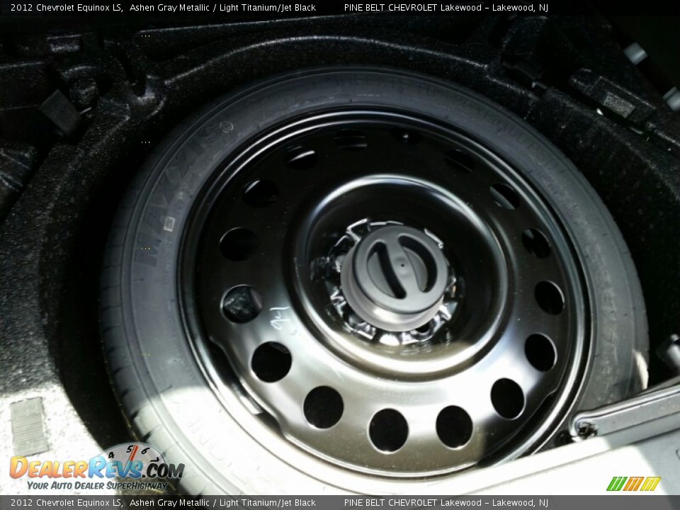 2012 Chevrolet Equinox LS Ashen Gray Metallic / Light Titanium/Jet Black Photo #10