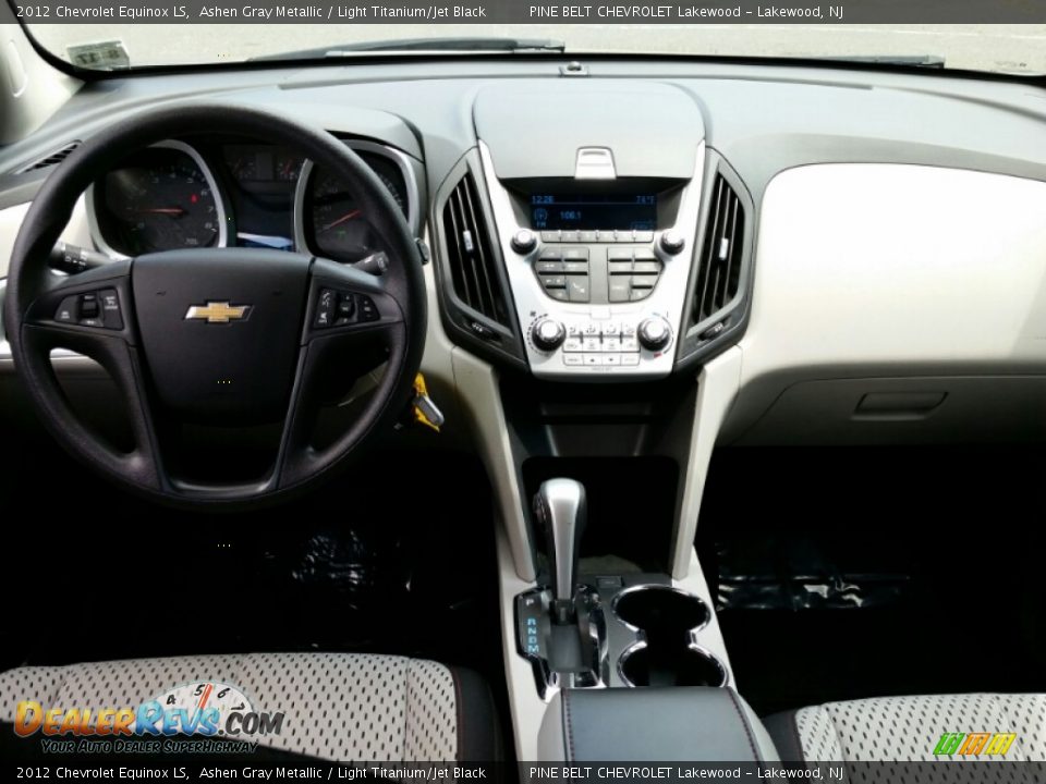 2012 Chevrolet Equinox LS Ashen Gray Metallic / Light Titanium/Jet Black Photo #14