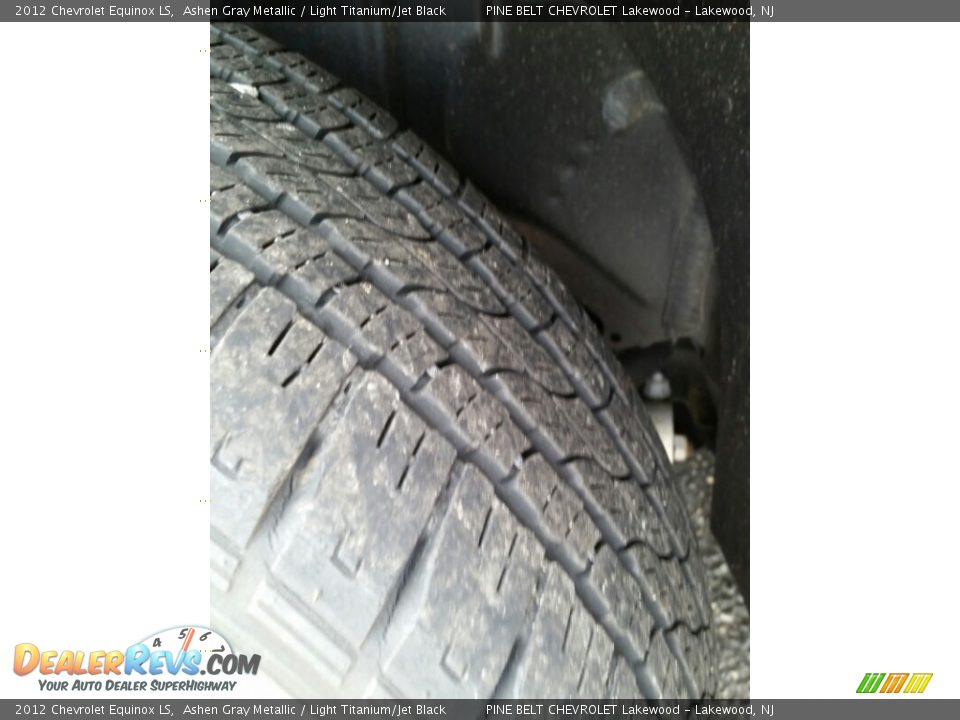 2012 Chevrolet Equinox LS Ashen Gray Metallic / Light Titanium/Jet Black Photo #21