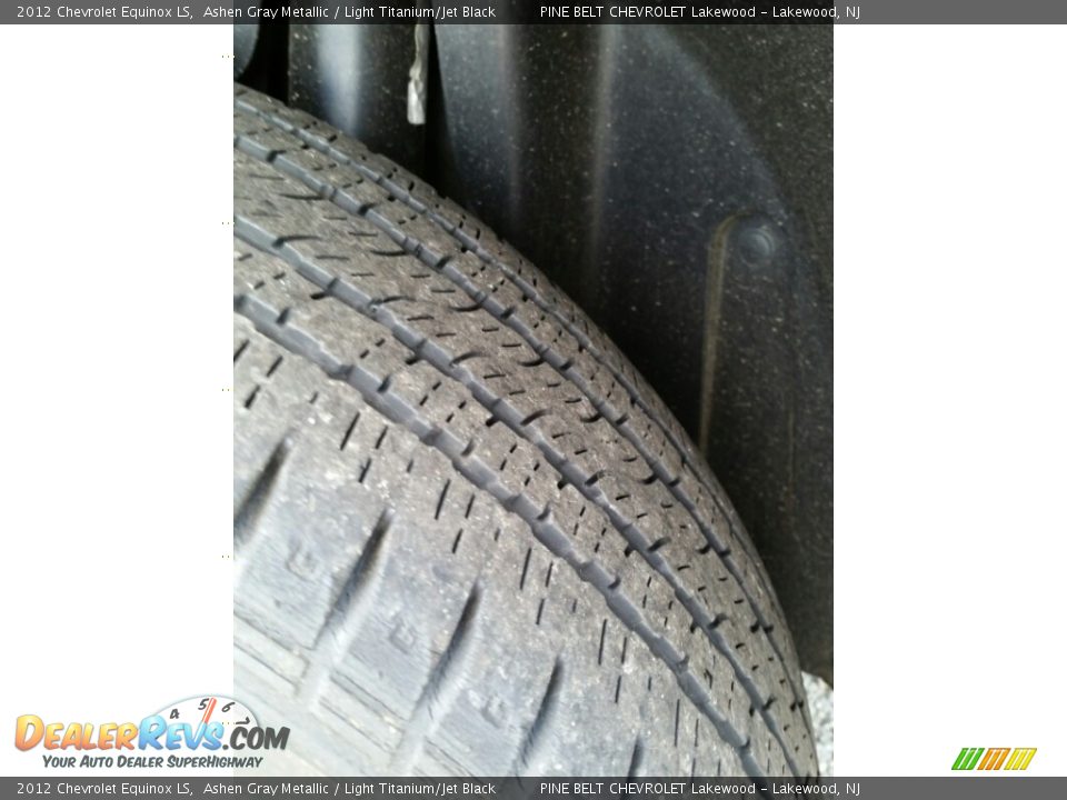 2012 Chevrolet Equinox LS Ashen Gray Metallic / Light Titanium/Jet Black Photo #22