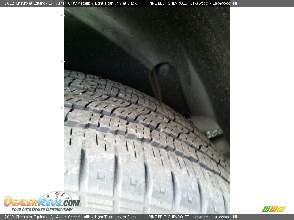 2012 Chevrolet Equinox LS Ashen Gray Metallic / Light Titanium/Jet Black Photo #23