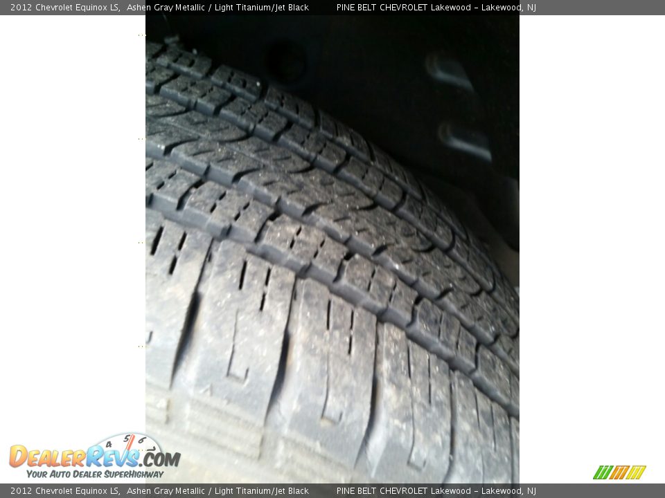 2012 Chevrolet Equinox LS Ashen Gray Metallic / Light Titanium/Jet Black Photo #24