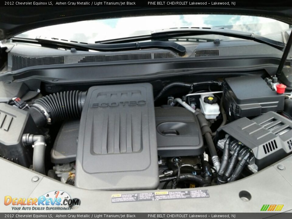 2012 Chevrolet Equinox LS Ashen Gray Metallic / Light Titanium/Jet Black Photo #25