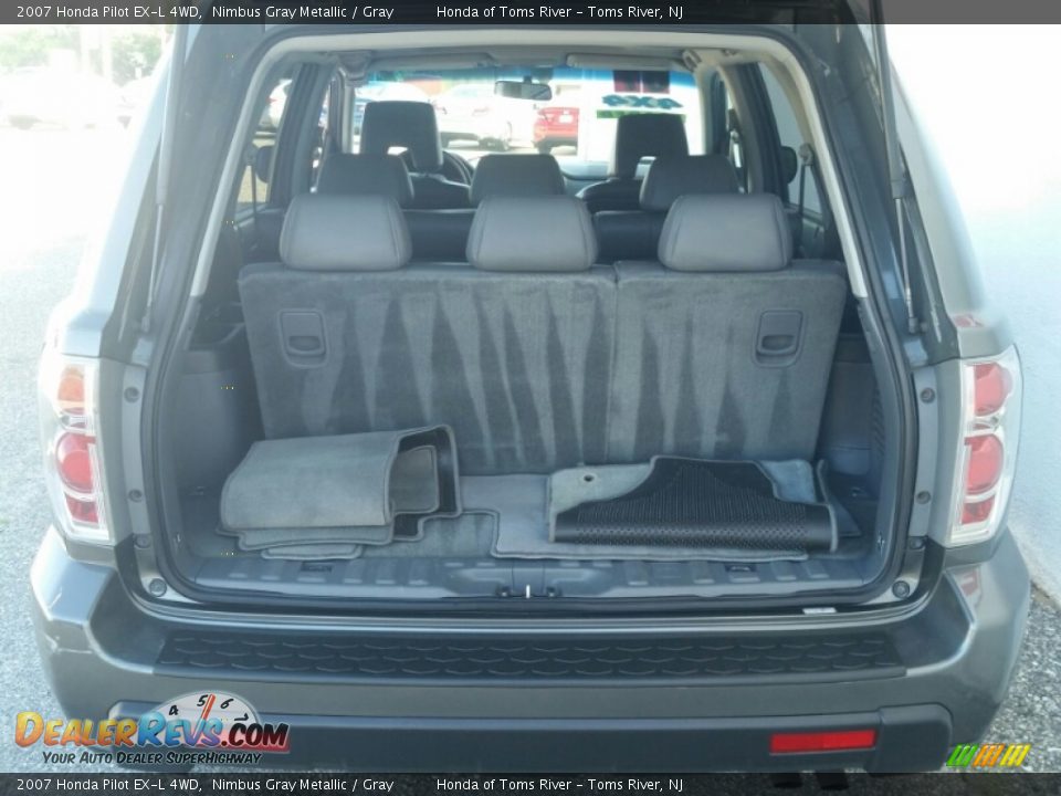2007 Honda Pilot EX-L 4WD Nimbus Gray Metallic / Gray Photo #6