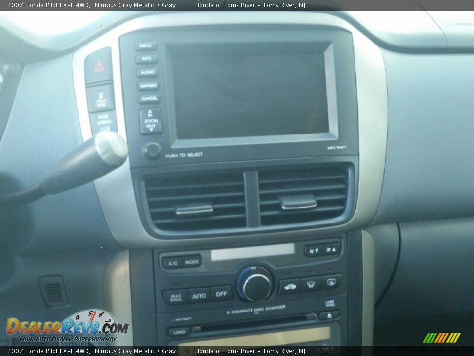 2007 Honda Pilot EX-L 4WD Nimbus Gray Metallic / Gray Photo #18