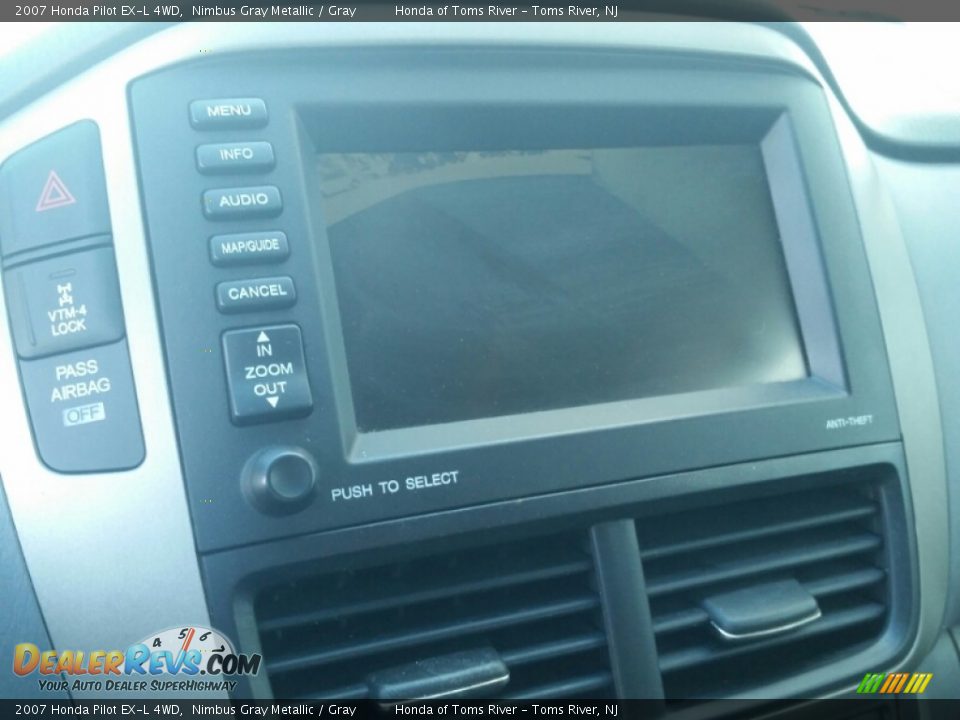 2007 Honda Pilot EX-L 4WD Nimbus Gray Metallic / Gray Photo #21